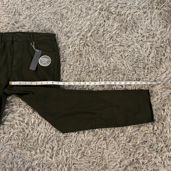 Tractr Green Mona High Rise Slim Jeans - Picture 5 of 6